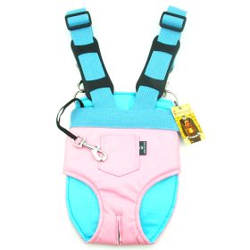 Pet Backpack Sandwich Sponge (Option: M-Pink)