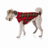 Blue/Red Tartan Fleece Dog Pyjamas