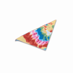 Dog Bandana (Color: Tie Dye, size: Large - 28")