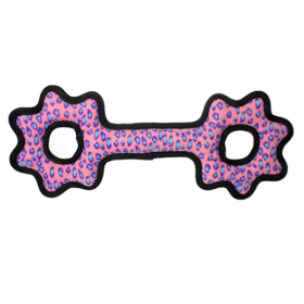 Tuffy Ultimate Tug-O-Gear (Color: pink, size: large)