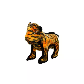 Tuffy Jr Zoo Animal (Color: Orange & Black, size: Junior)