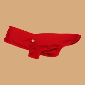 Pet Base Coat Dachshund Dog Clothing (Option: Red-Long Four)