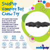 SodaPup Vampire Bat Ultra Durable Nylon Dog Chew Toy for Aggressive Chewers