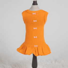 Candy Dress (Color: Orange, size: XXS)