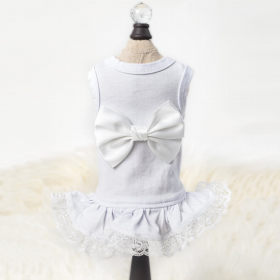 Ballerina Dress (Color: White, size: medium)