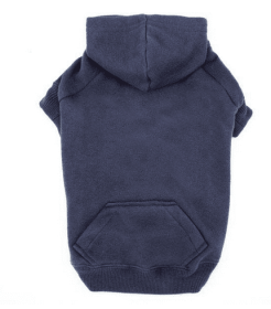 Casual Canine Basic Hoodie (Color: Blue, size: medium)