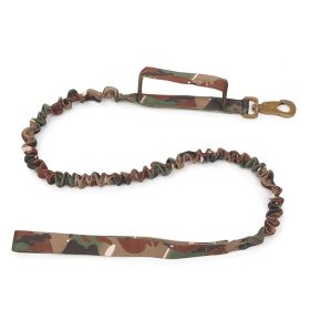 Large Dog Adjustable Camouflage Tactics Hand Holding Rope Nylon Strap (Option: Hand Holding Rope Camouflage-L)