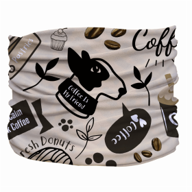 Caffeinated Canine Pup Scruff (Color: Beige, size: Tiny)