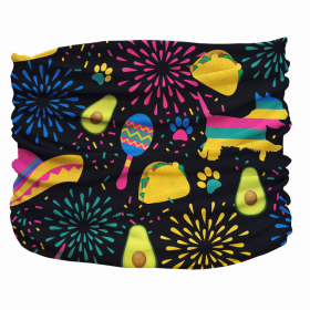 Taco Pawty Pup Scruff (Color: Black,Pink,Yellow, size: Big Pooper)