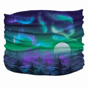 Northern Lights Pup Scruff (Color: Blue,Green,Purple, size: Tiny)