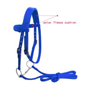 Pp Braid Shuiller Reins (Option: Blue-Medium)