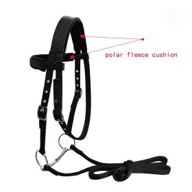 Pp Braid Shuiller Reins (Option: Black-Large)